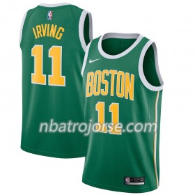 Män Boston Celtics Tröja Kyrie Irving 11 2018-19 Nike Grön Swingman